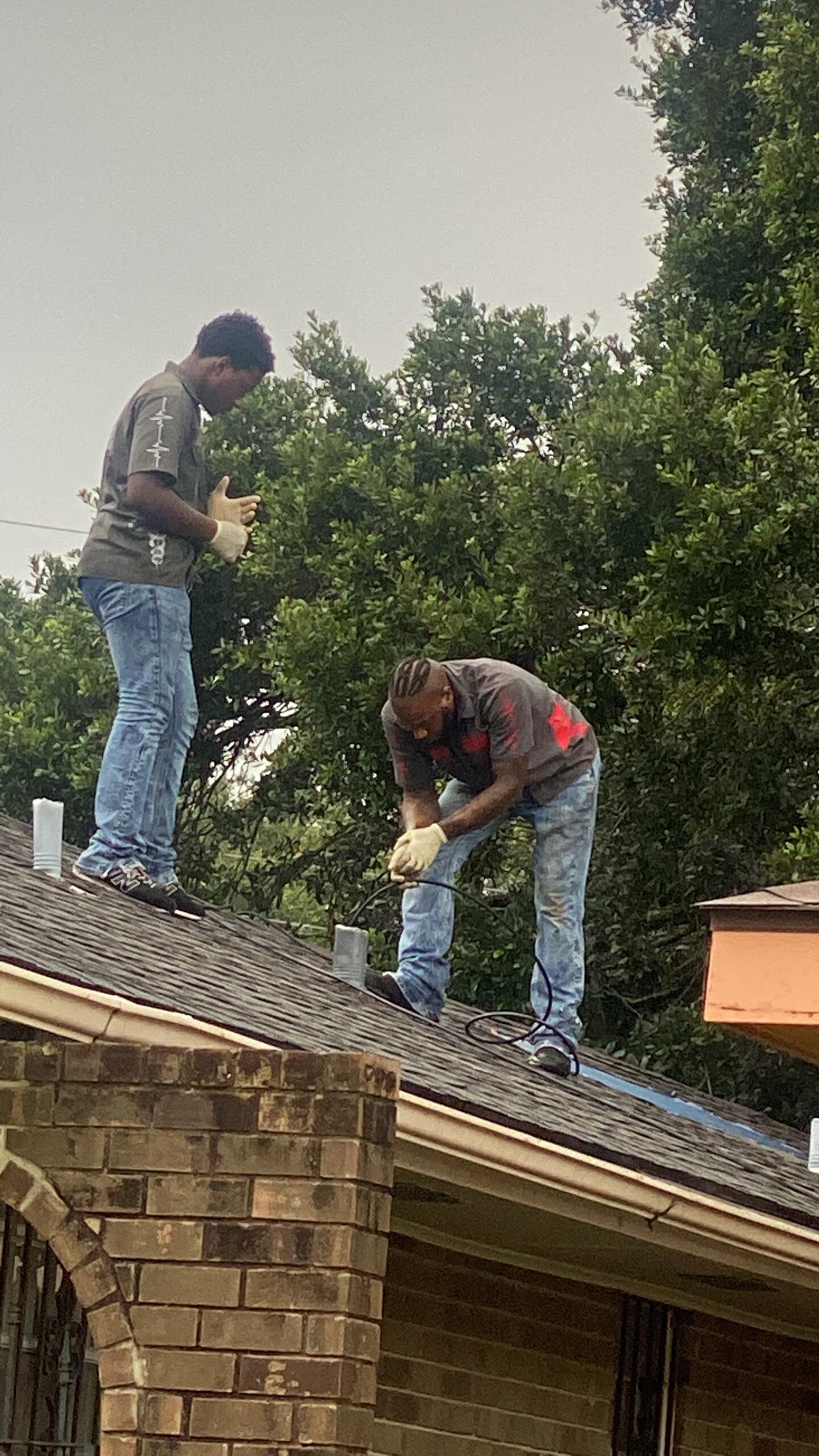 Emergency Rooter technicians at work